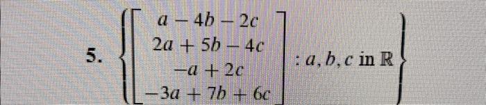 Solved For Each Subspace In Exercises 1-8, (a) Find A Basis, | Chegg.com