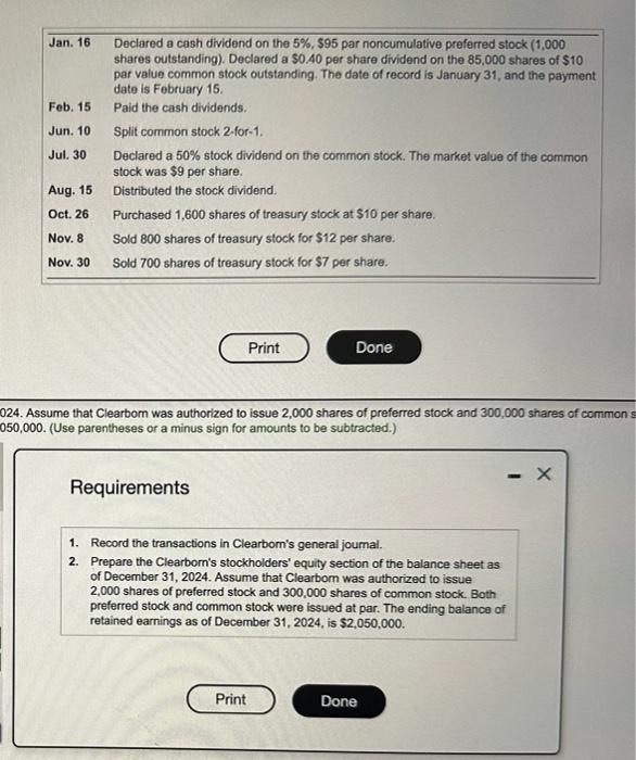 solved-clearborn-manufacturing-co-completed-the-following-chegg