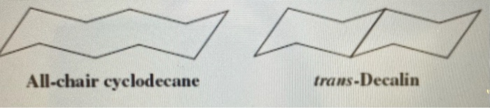 Solved Below are the structures of all chair cyclodecane (a | Chegg.com