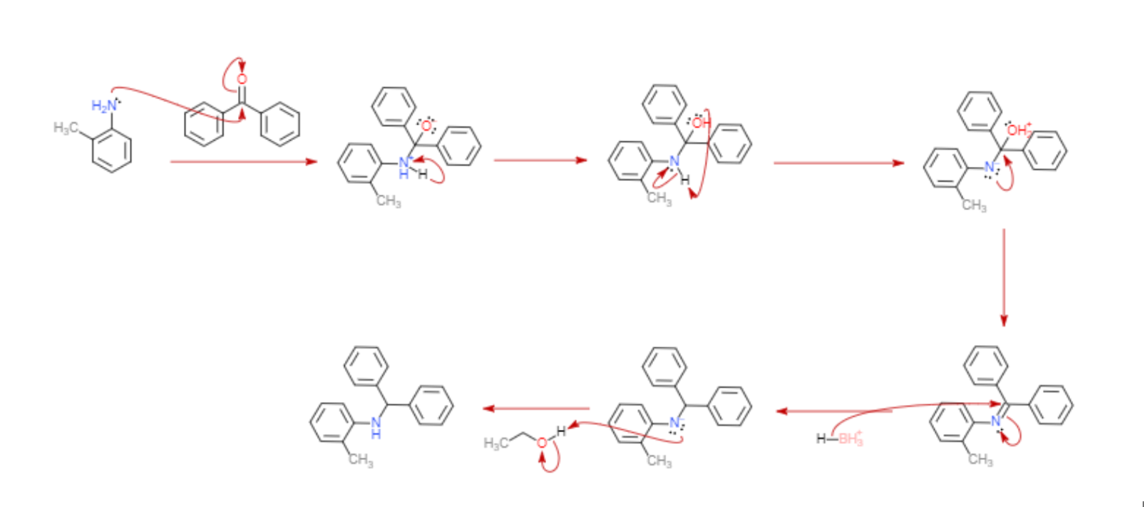 Solved Can benzophenone and o-toluidine in a real lab | Chegg.com