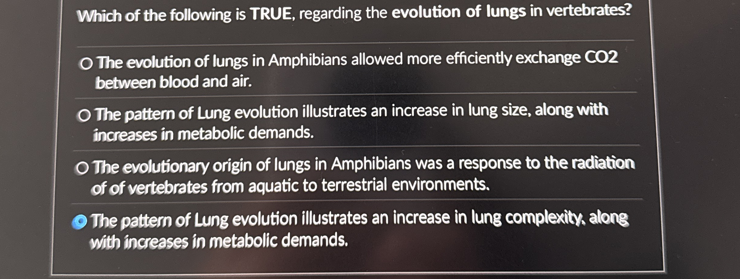 Solved Which of the following is TRUE, regarding the | Chegg.com