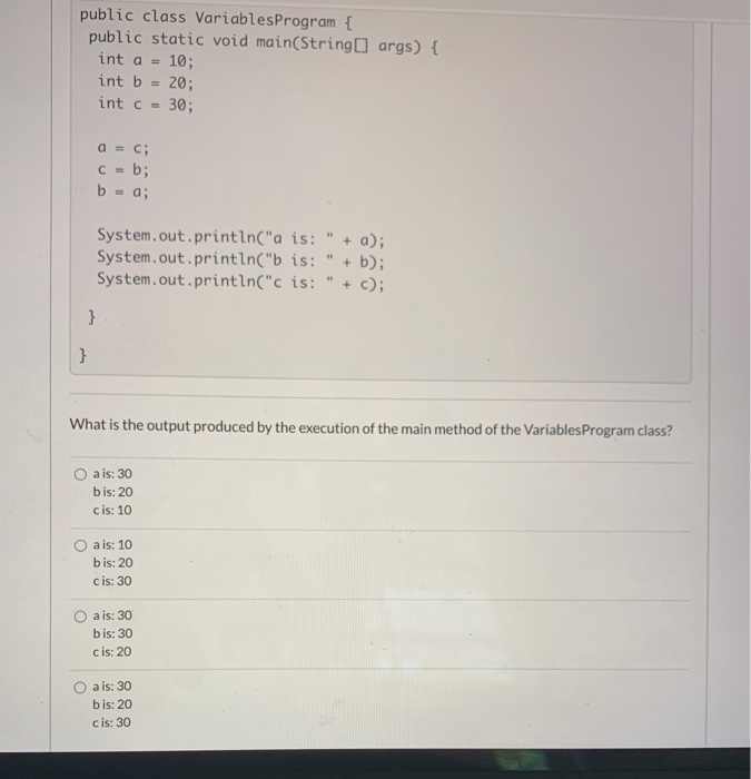 Solved 10 pts Which loop should be used in Java when the | Chegg.com