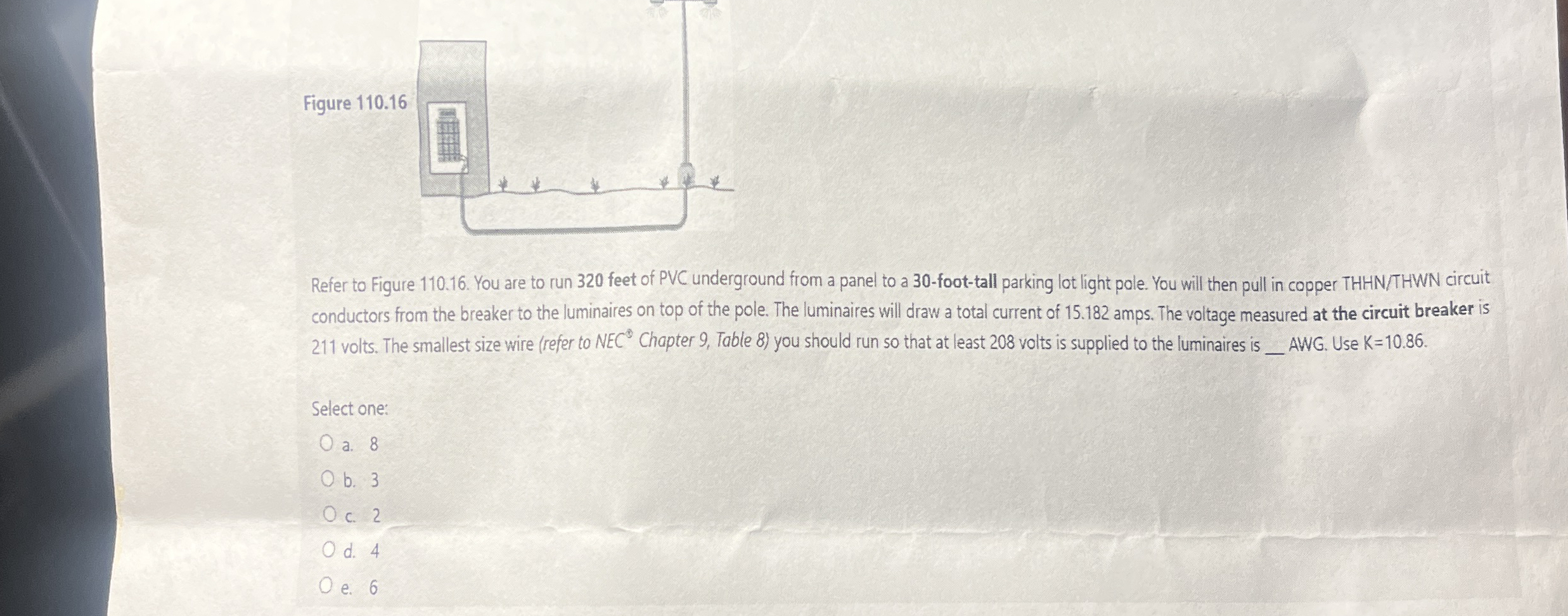 Solved Figure 110.Refer to Figure 110.16. ﻿You are to run | Chegg.com
