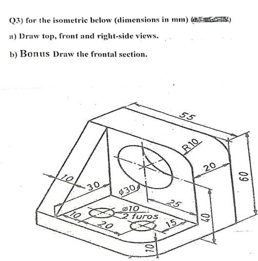 Solved AutoCAD drawing assignment. Please send link to | Chegg.com