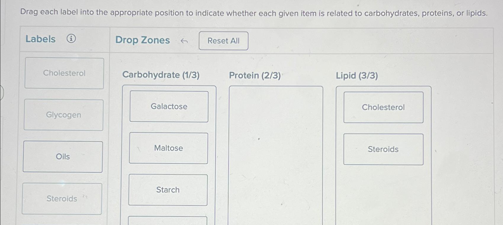 Solved Drag each label into the appropriate position to | Chegg.com