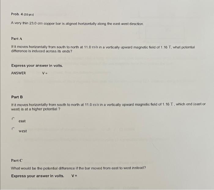 Solved 4. please show all work for all parts and label | Chegg.com