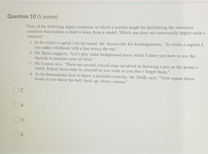 Solved Question 8 5 points Stacey dislikes physical Chegg