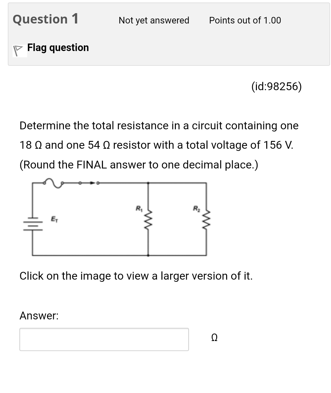 Solved Determine the total resistance in a circuit