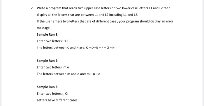 Solved 1. Write a program that will read a sequence of | Chegg.com