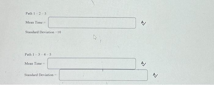 Solved Given the Activity on Arrow Diagram and the data | Chegg.com