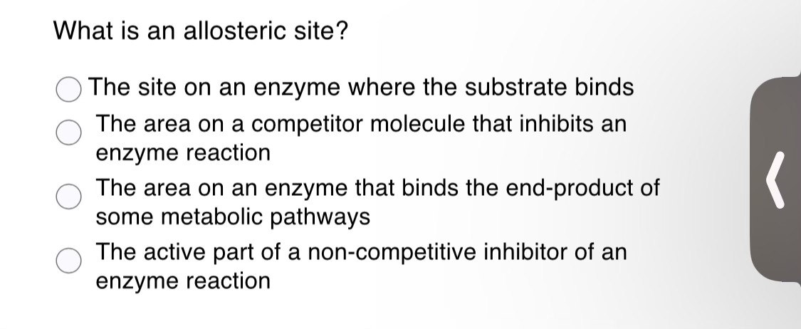 enzyme substrate complex active site vs allosteric site