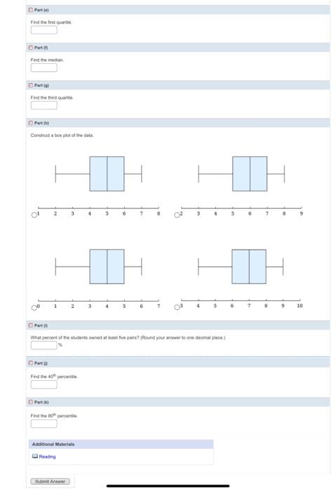 Solved Forty randomly selected students were asked the | Chegg.com