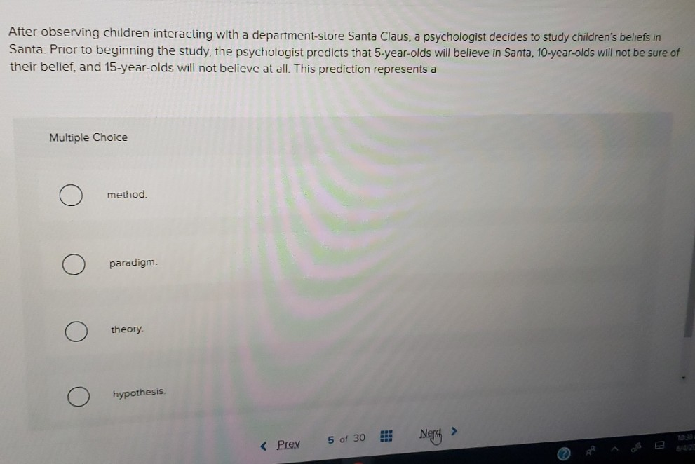 Solved After observing children interacting with a | Chegg.com