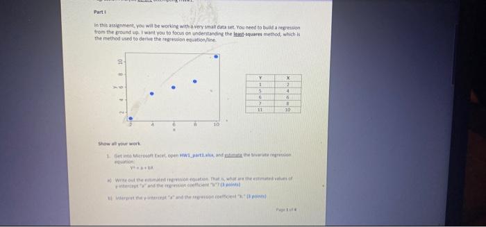Solved Part 1 in this assignment, you will be working with a | Chegg.com