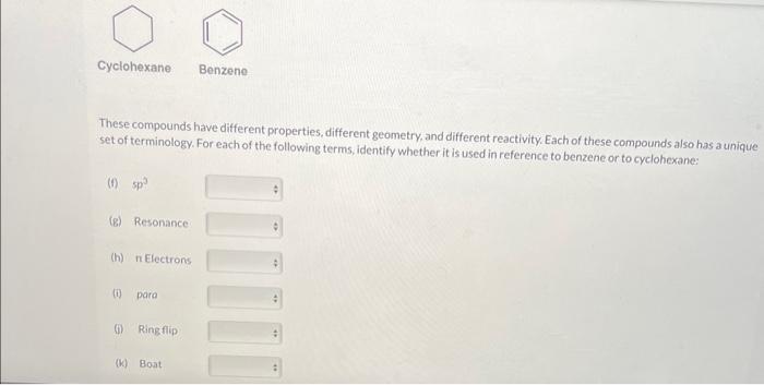 Solved Use the drop-down features to provide a systematic | Chegg.com