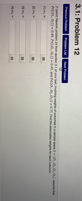 Solved 3.1: Problem 11 Previous Problem Problem List Next | Chegg.com