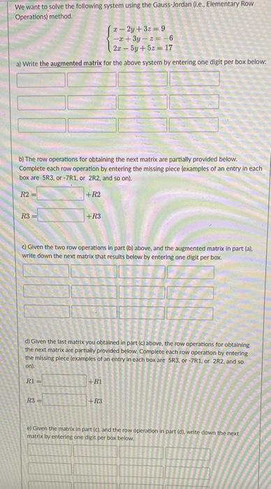 Solved As an example, in matrix ⎣⎡12−3−2111−1−2⎦⎤ the two | Chegg.com