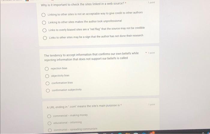 How does the textbook define an objective source? * 1 | Chegg.com