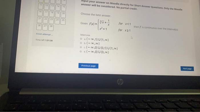 Solved put your answer on Moodle directly for Short Answer | Chegg.com