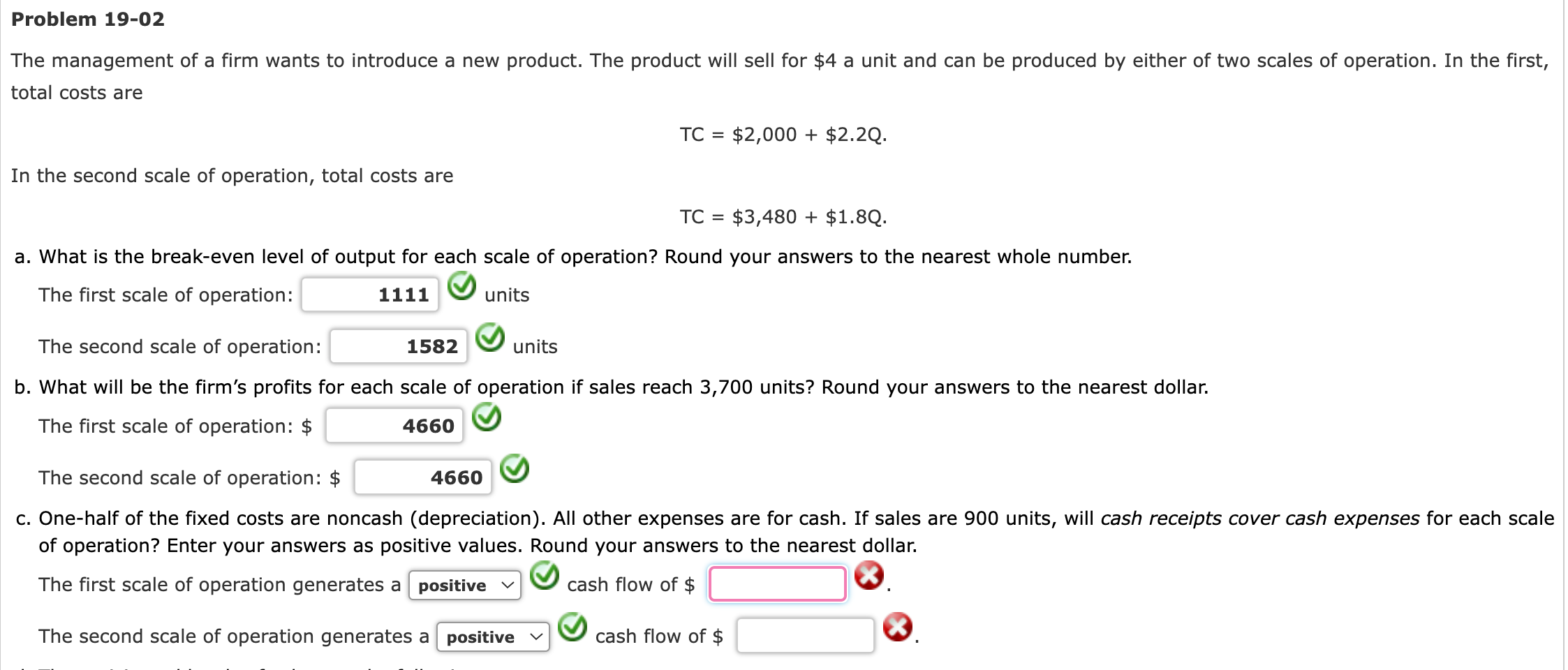 Solved Problem 19-02The management of a firm wants to | Chegg.com