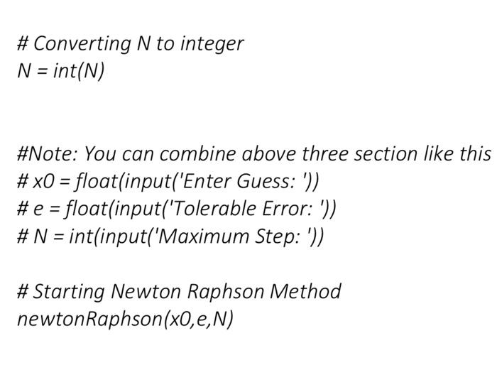 Solved For the following algorithm ( a python code), # | Chegg.com