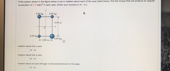 Solved If the system shown in the figure below is set in | Chegg.com