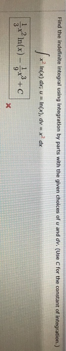 Integration by parts homework stu schwartz 05 picture