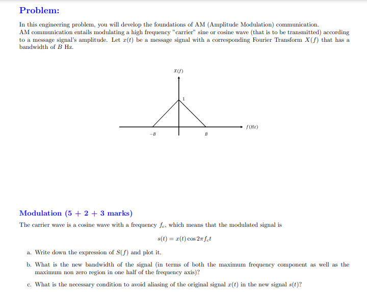 Amplitude Problem Solved Problem:In this engineering problem, you will develop | Chegg.com