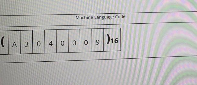Solved convert the following hexadecimal machine language | Chegg.com
