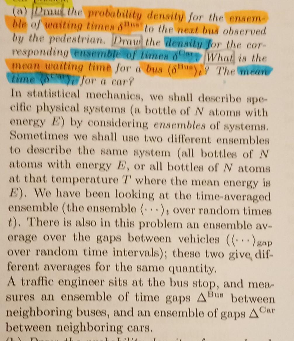 Solved How do I solve part b) and c) in Exercise 1.3 | Chegg.com