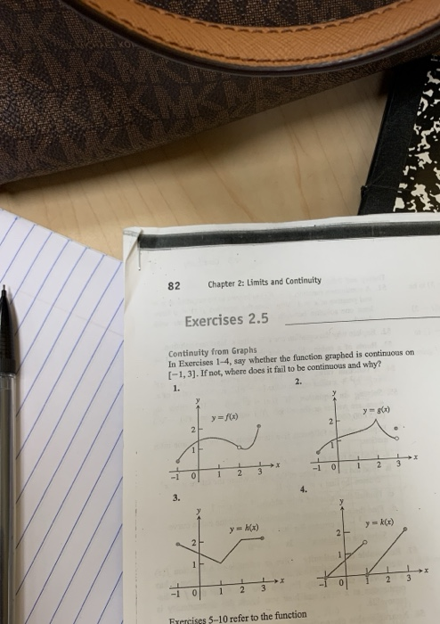 Solved 82 Chapter 2: Limits and Continuity Exercises 2.5 | Chegg.com