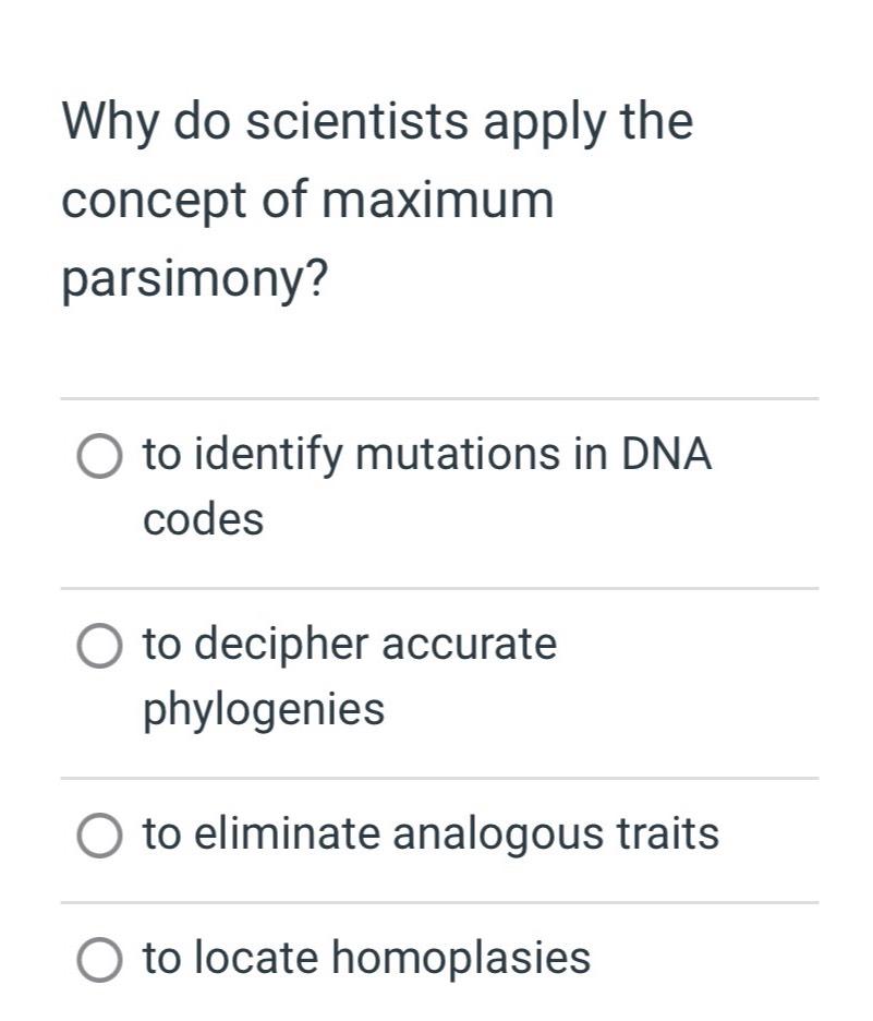 Solved Why do scientists apply the concept of maximum | Chegg.com