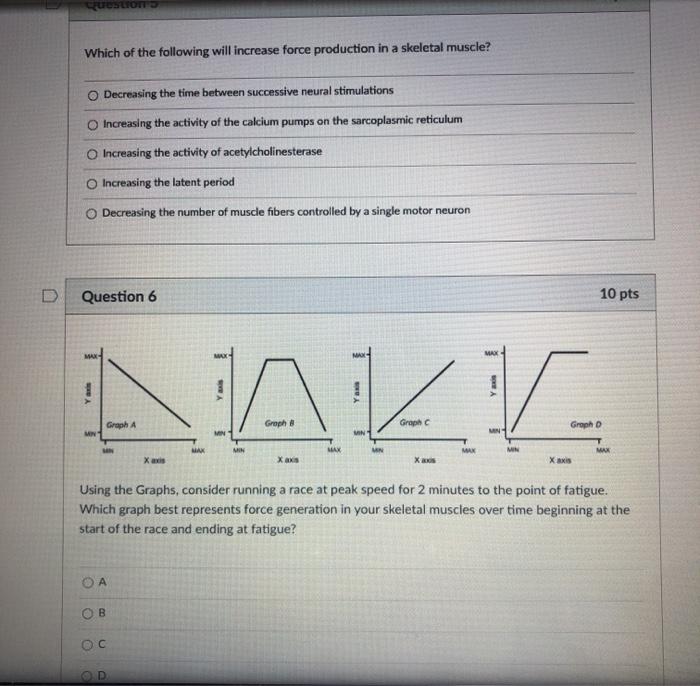 Solved Question Which of the following will increase force | Chegg.com