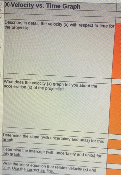 Solved The projectile motion in this experiment will be | Chegg.com