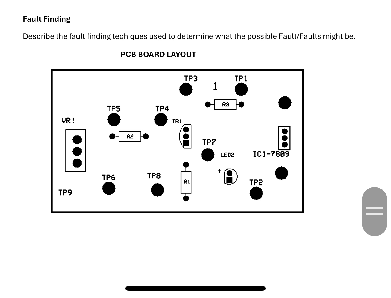 Solved Fault FindingDescribe the fault finding techiques | Chegg.com
