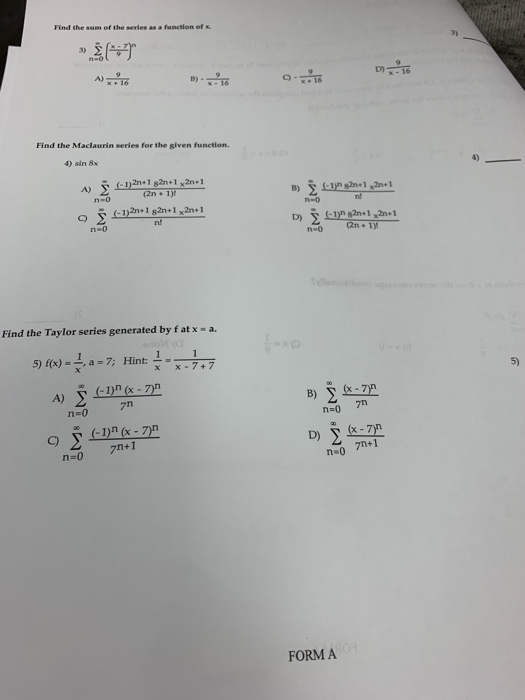 Solved your answer in the space provided and show all your | Chegg.com