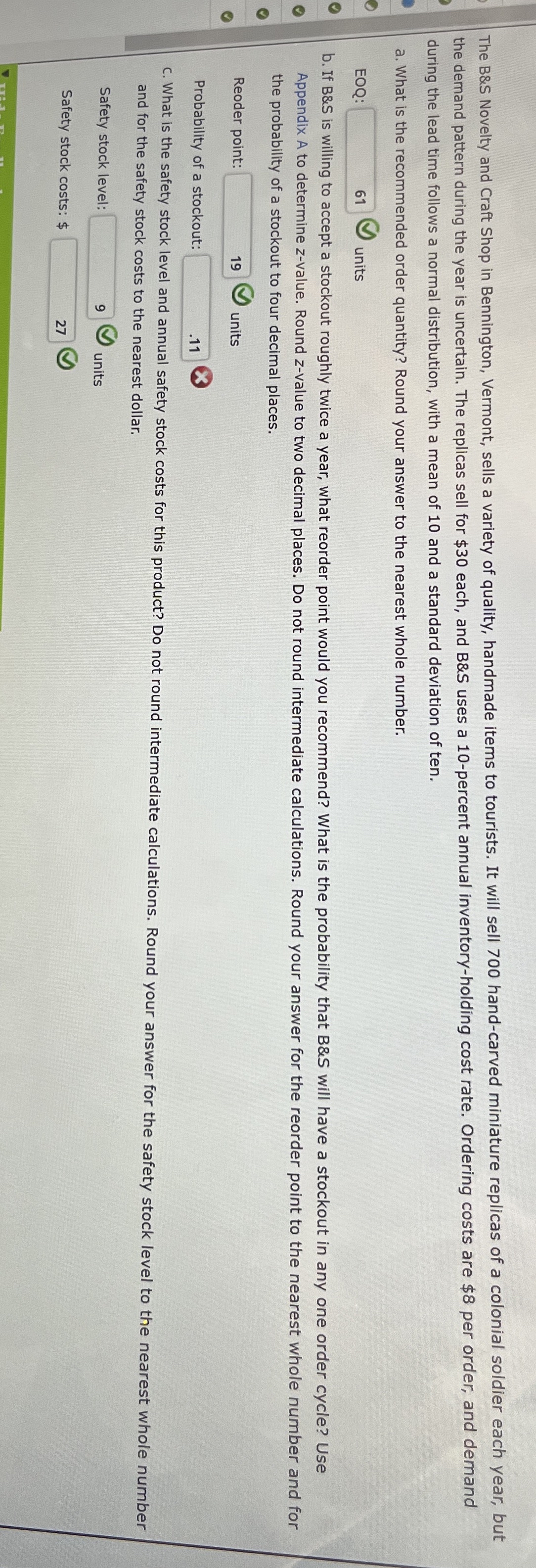 The B&S Novelty and Craft Shop in Bennington,