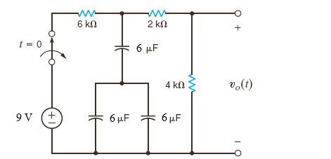 Solved Use the step-by-step method to find vo(t) for t > 0in | Chegg.com