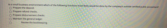 Solved Which of the following is not a control for | Chegg.com