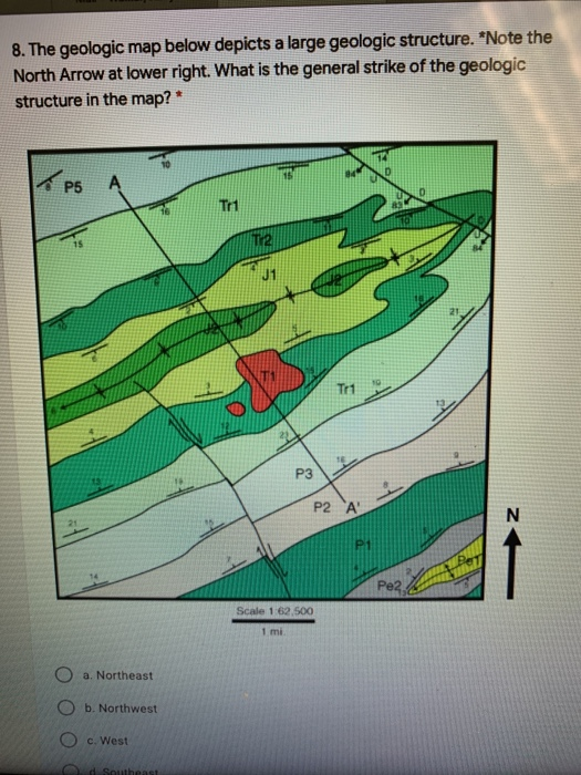 What Type Of Geologic Structure Is Shown Here