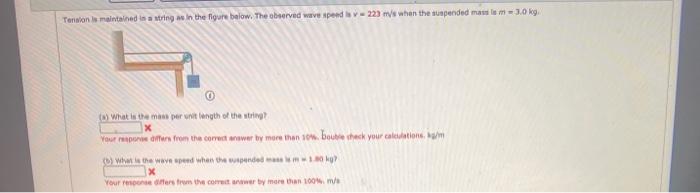 Solved Teraton is maintained in a string on in the figure | Chegg.com