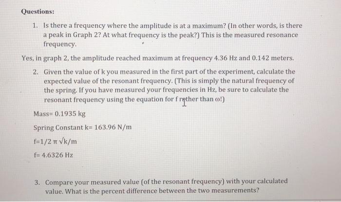 Solved Please Help Calculate The Percent Difference. NOT The | Chegg.com