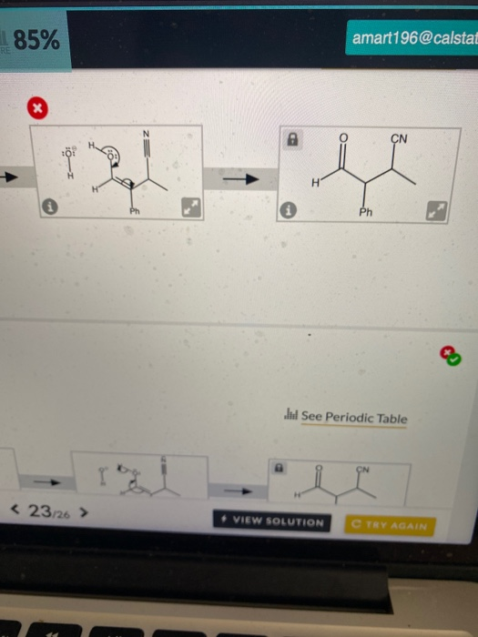 Solved The Question:complete The Mechanism For The Conjugate 