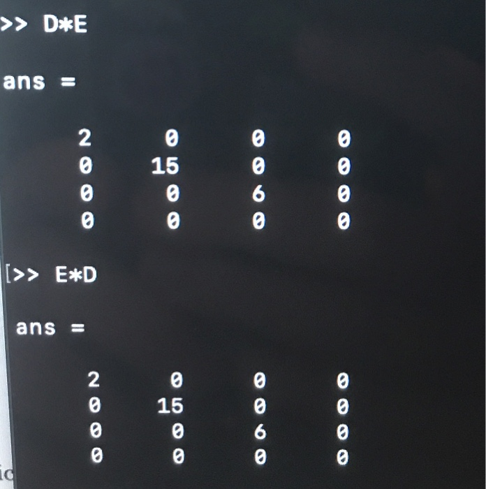 Solved 7 Diagonal Matrices Diagonal Matrices If A = (a) is a | Chegg.com