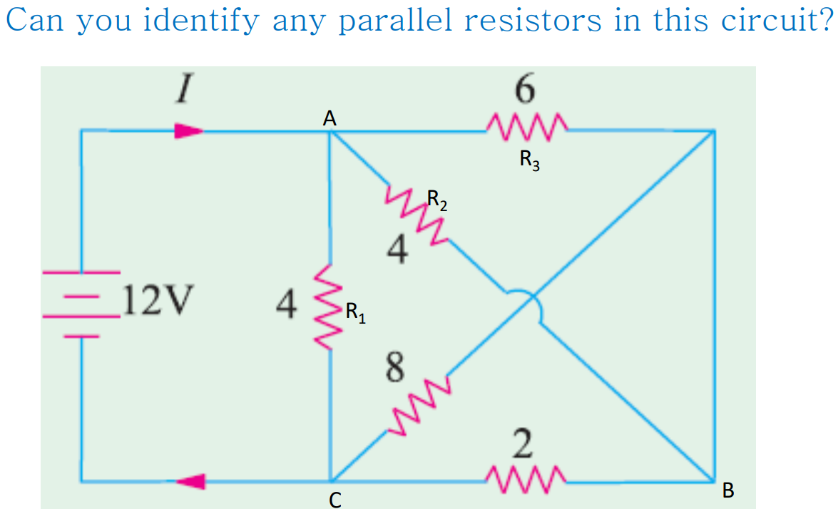 Solved Can you identify any parallel resistors in this