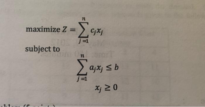 Solved can you design an algorithm to find the optimal | Chegg.com