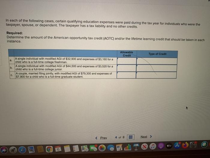 Solved In each of the following cases, certain qualifying