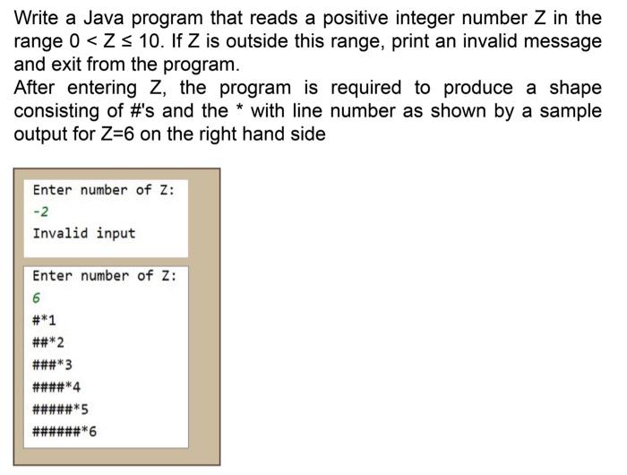 Solved Write a Java program that reads a positive integer | Chegg.com
