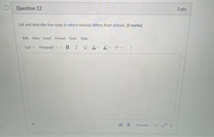 Solved D Question 11 2 pts In what two ways is genetic | Chegg.com