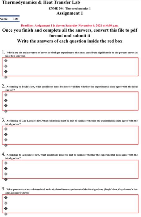 Solved Thermodynamics AssignmentI just want to solve the | Chegg.com